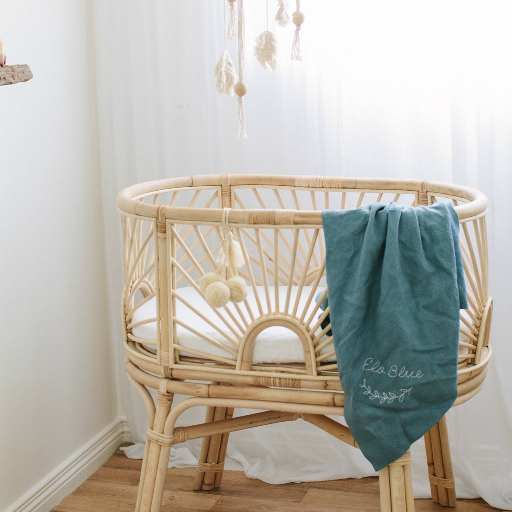 bassinet boho