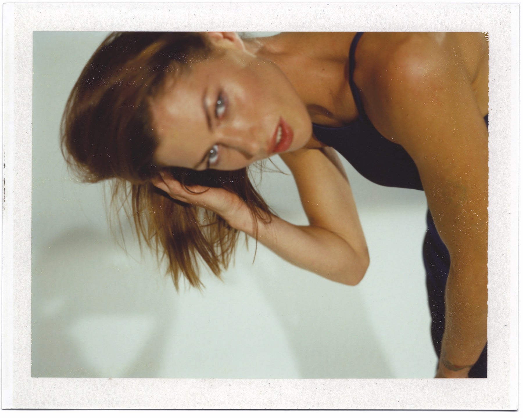 Carré Otis - Original Polaroid by Dewey Nicks