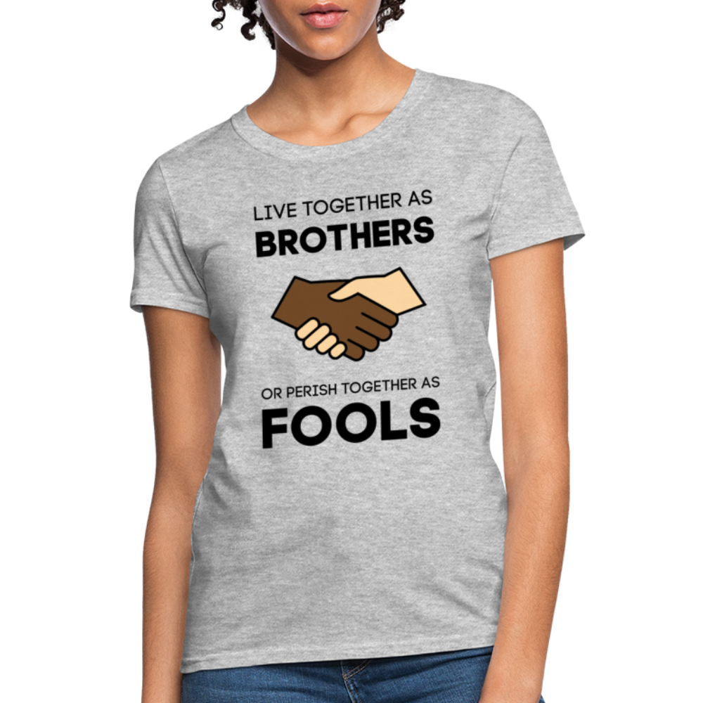 "Brothers" Women's T-Shirt - heather gray