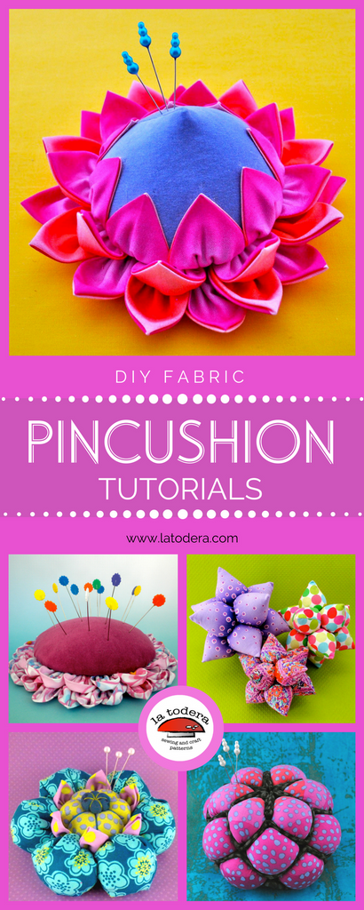 DIY pincushion tutorials la todera