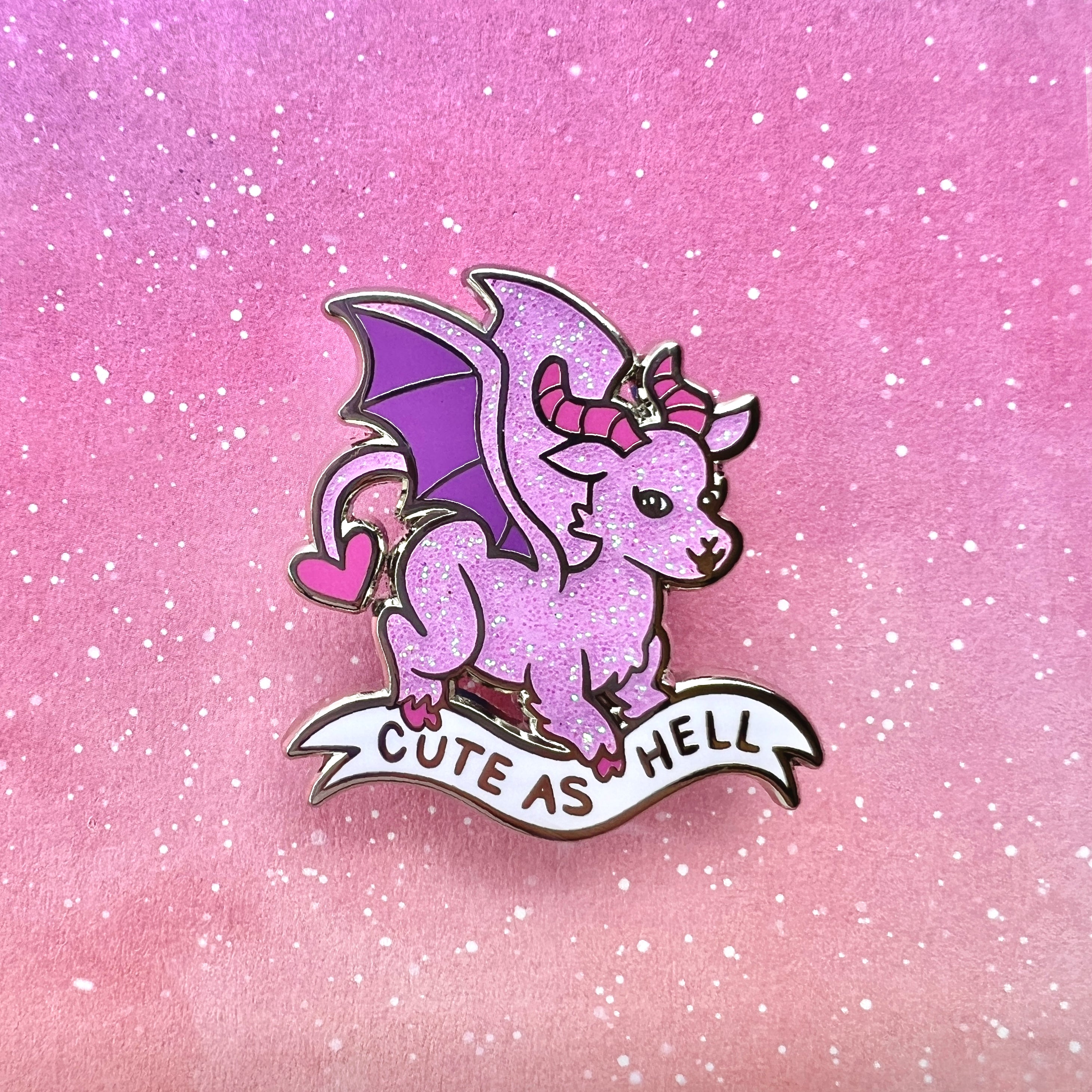 Cute As Hell (Jersey Devil) // Enamel Pin