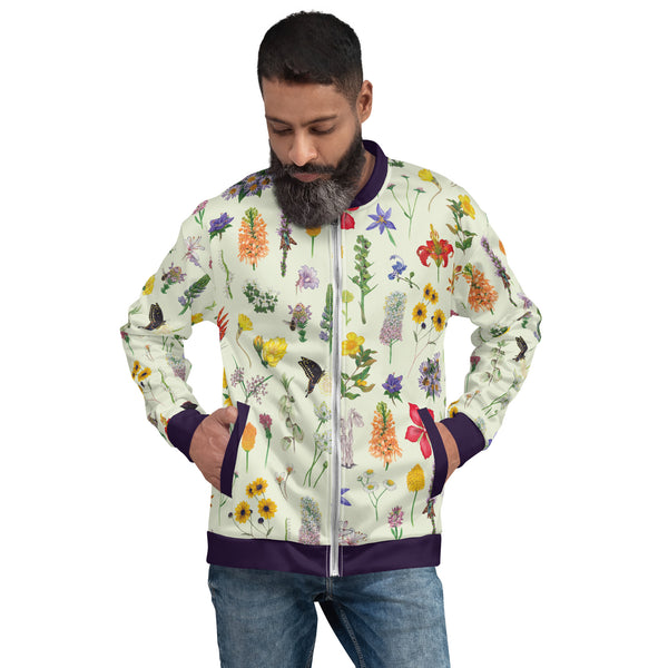 Florida Native Wildflowers (2022) Unisex Jacket – Kate Dolamore Art