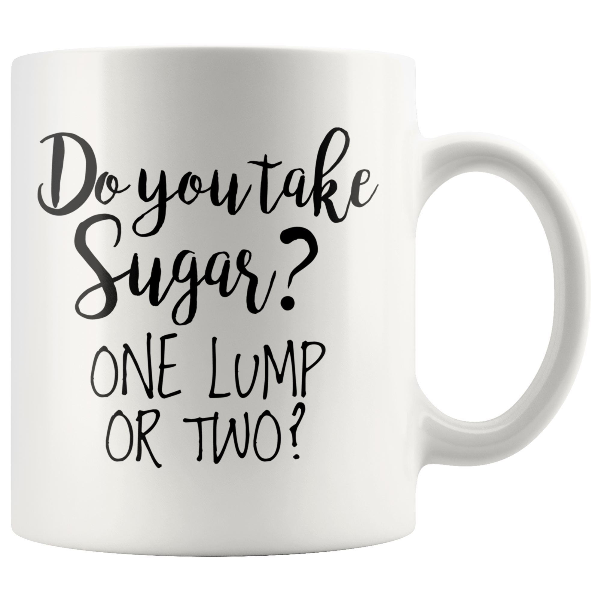Do You Take Sugar One Lump Or Two Def Leppard 11oz Coffee Mug
