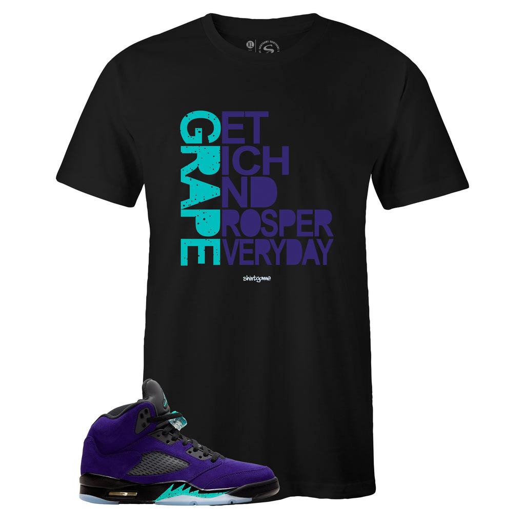 grape jordan t shirt