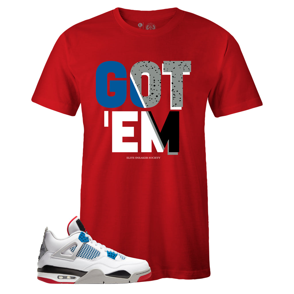 jordan retro 4 matching shirt