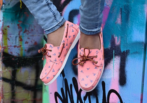 Pink Boat Shoes