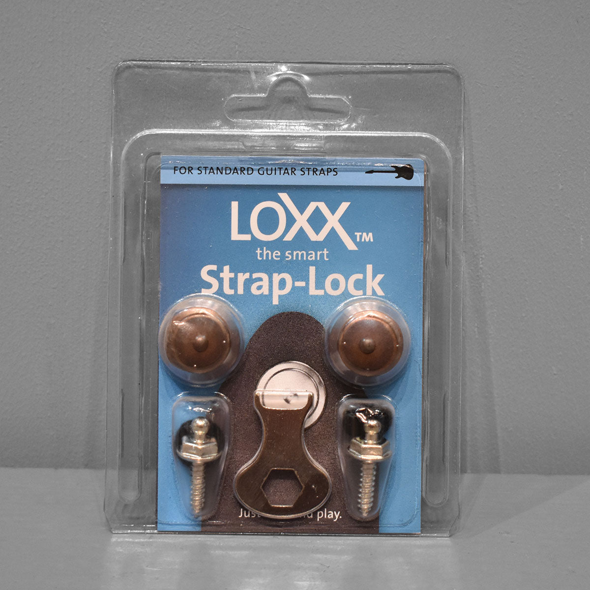 Loxx Strap Locks Antique Copper Guitar Galleries