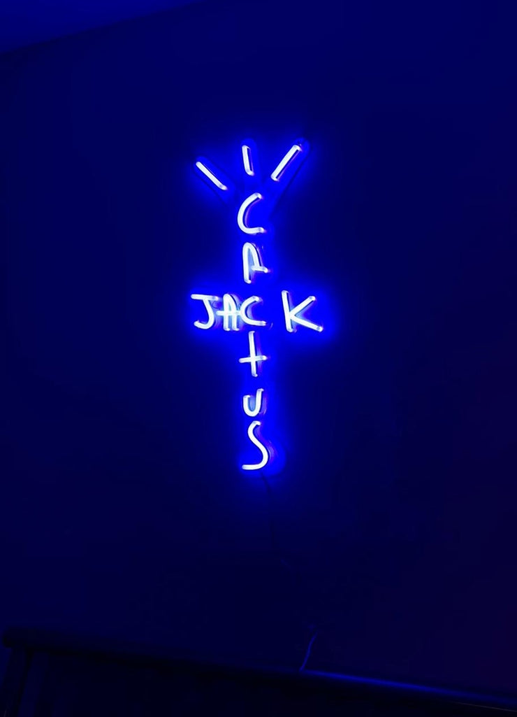 Cactus Jack By Travis Scott Led Neon Sign Free Shipping Mk Neon