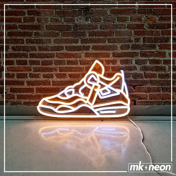 Air Jordan 4 Off White LED Neon Sign – MK Neon