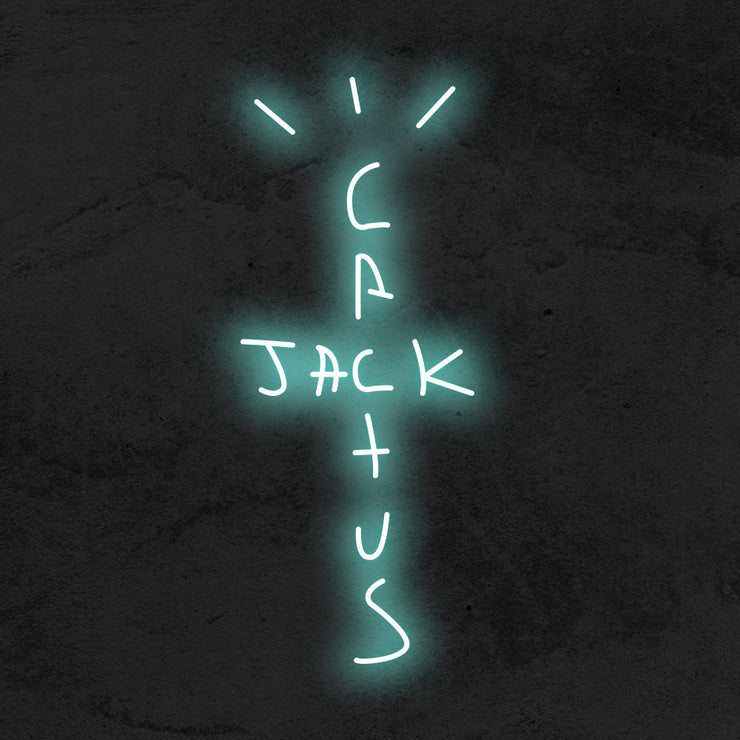 Cactus Jack by Travis Scott LED Neon 