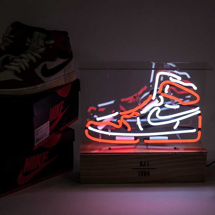 neon light jordan 1