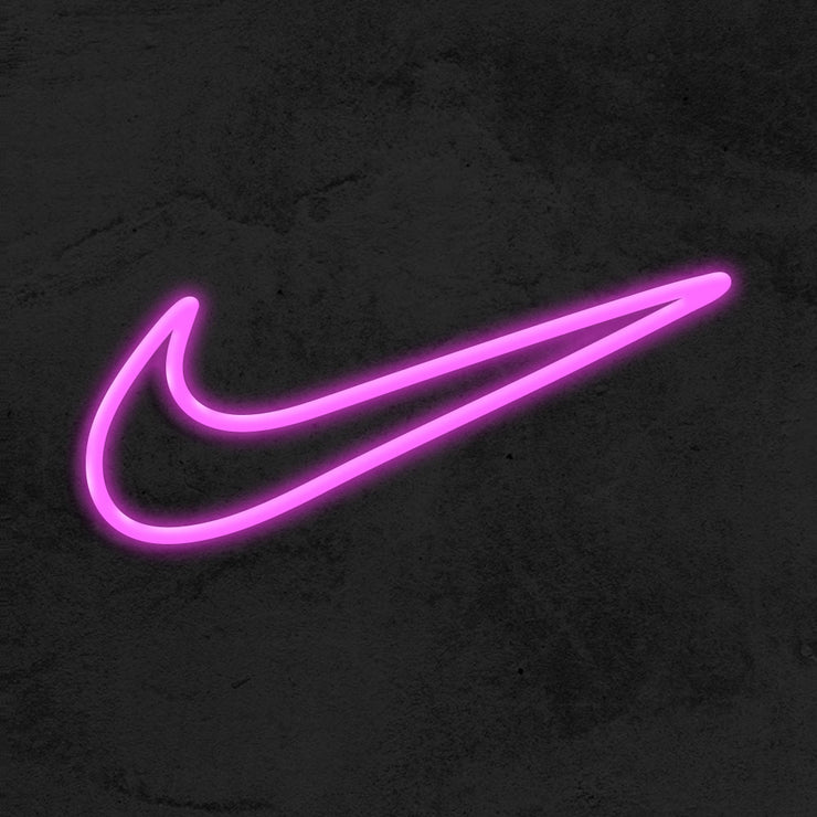 pink nike swoosh