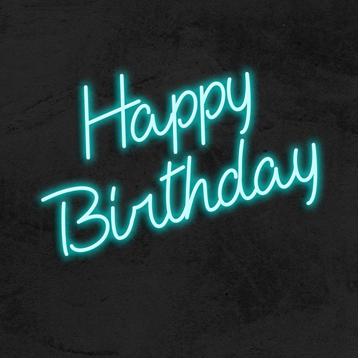 Happy Birthday - LED Neon Sign | Free Shipping | MK Neon