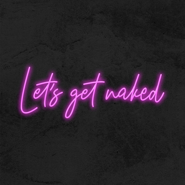 get naked neon light