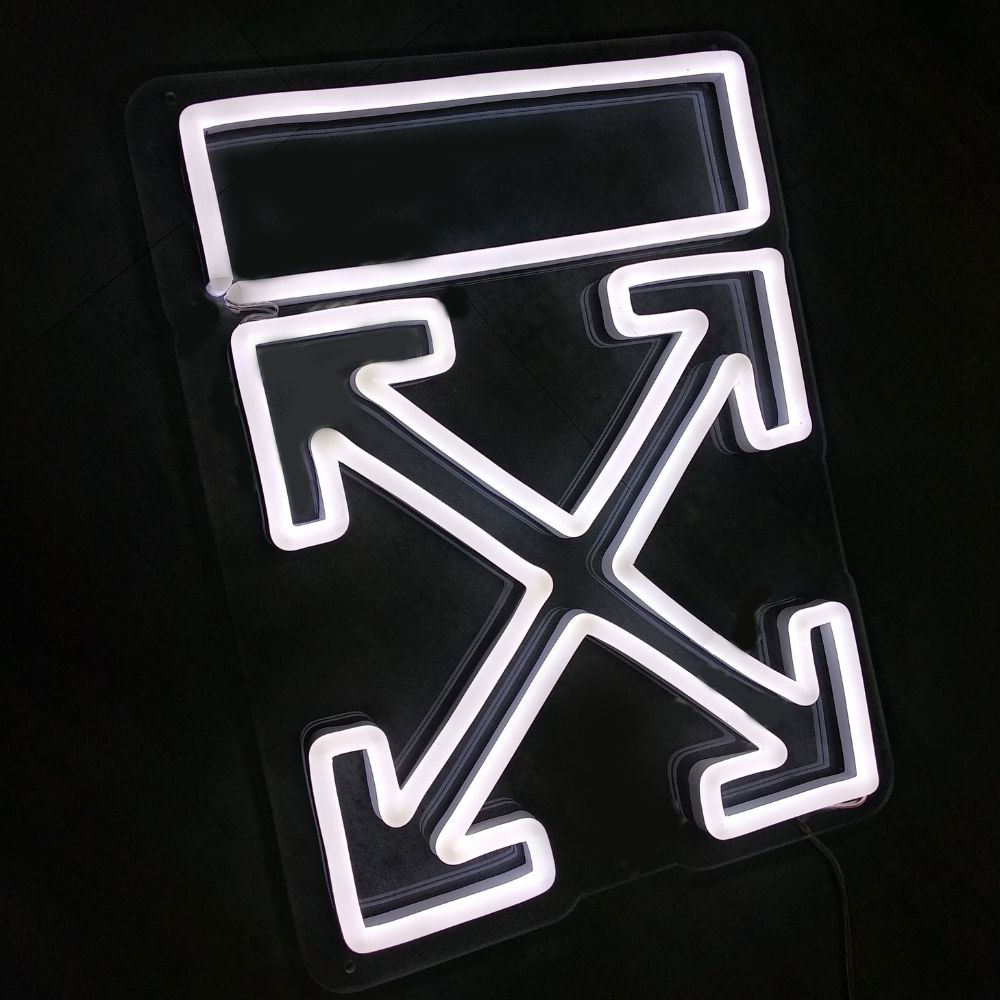 Logo OFF White - LED Neon Sign – MK Neon