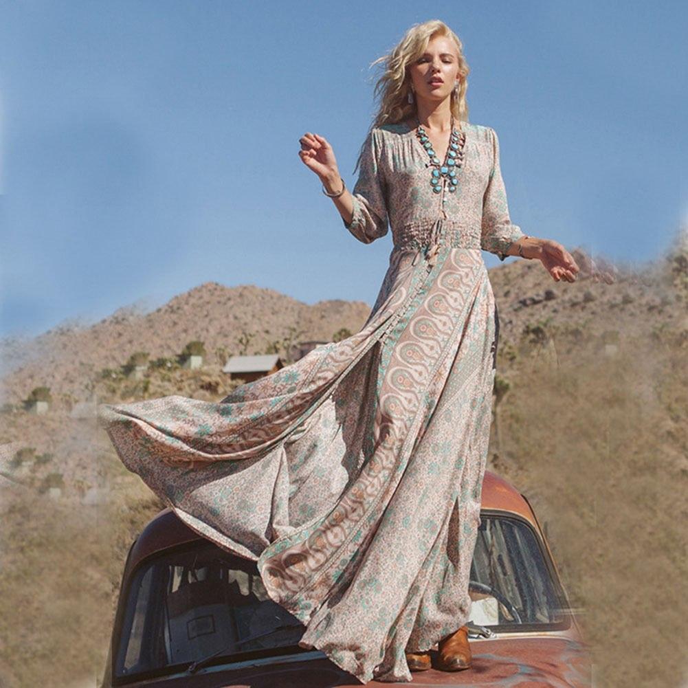 GM Paris Europe - Cadence - Western Style Boho Dress – Guillaume ...