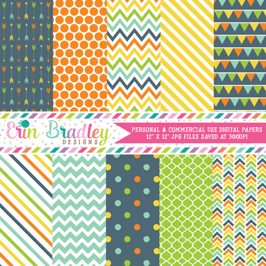 Juniper Pendleton Pattern (digital paper) –