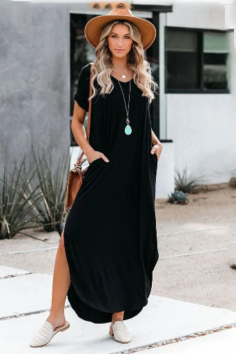 Analeah Maxi Shirt Dress – lovepeaceboho