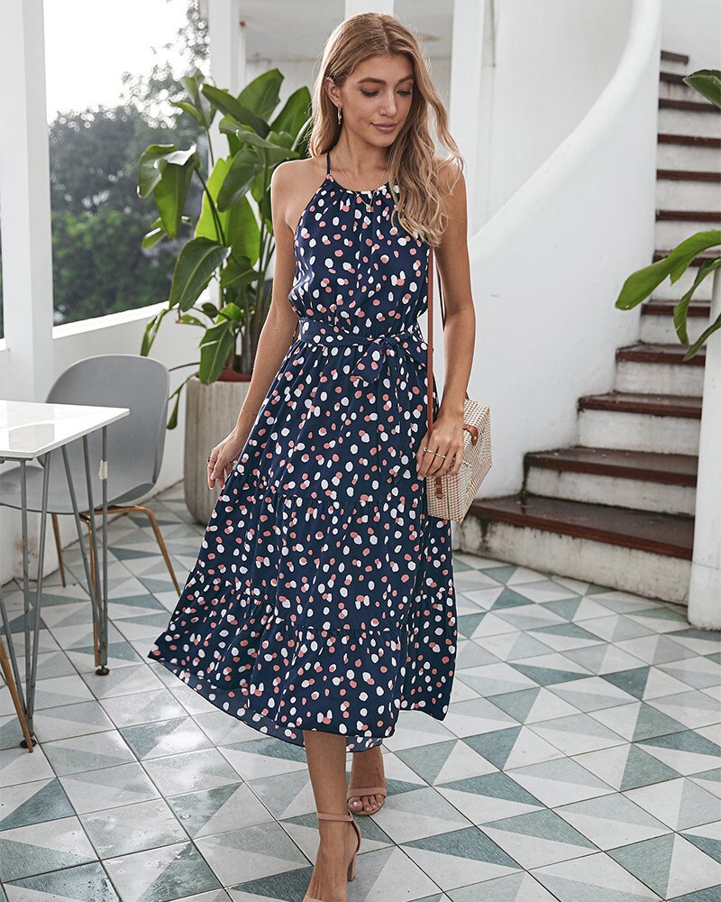 Nadia Halter Neck Dress – lovepeaceboho