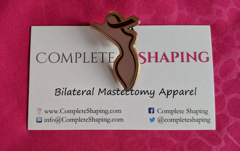 Complete Shaping custom lapel pin