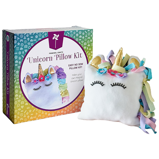 Unicorn Pillow Sewing kit for Kids Ages 8-12 - Easy Kids Crafts for Girls &  Boys - Unicorns Gifts for Girls 8-10 Unicorn Toys, Arts and Crafts- No  Sewing Machine Kit : : Toys