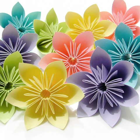 Origami Paper Pinwheel Crafts