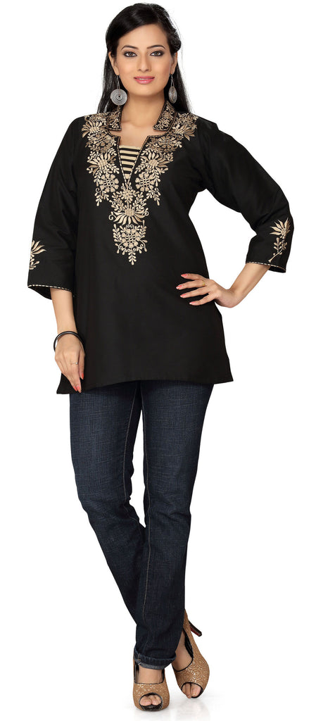 embroidered shirts womens india