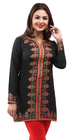 Short Kurtis For Women Traditional Indian Kurti Blouse Maple Clothing Inc Maple Clothing Inc