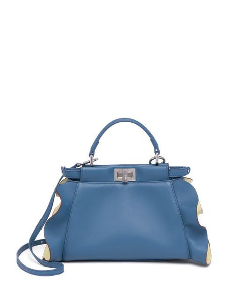 Fendi Wave Peekaboo Mini Bag | Luxury Fashion Clothing and Accessories