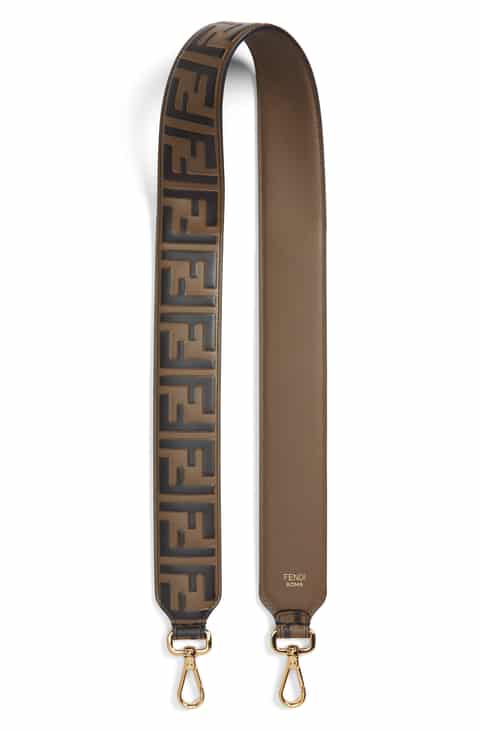 Fendi Double FF Logo Straps | Authentic Designer Fashion Clothing and ...