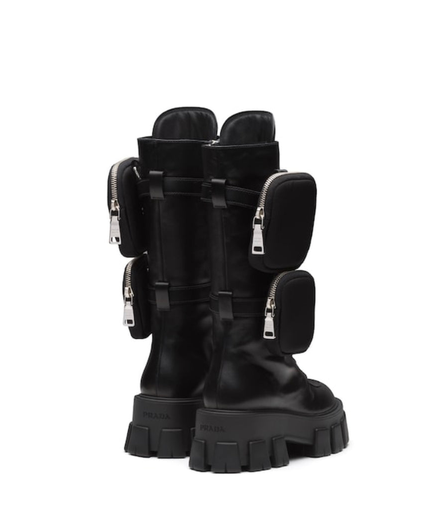 Prada Monolith Boots | Luxury Fashion Clothing and Accessories