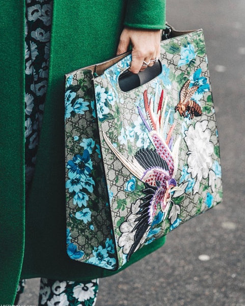 Gucci Linea C Blooms Print XL Tote – Luxury Next Season