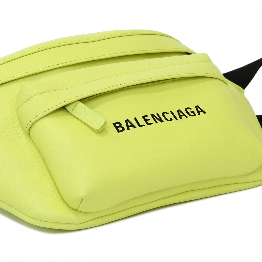 yellow balenciaga purse