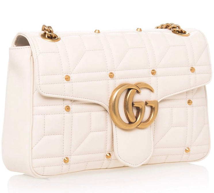 gucci marmont studded bag