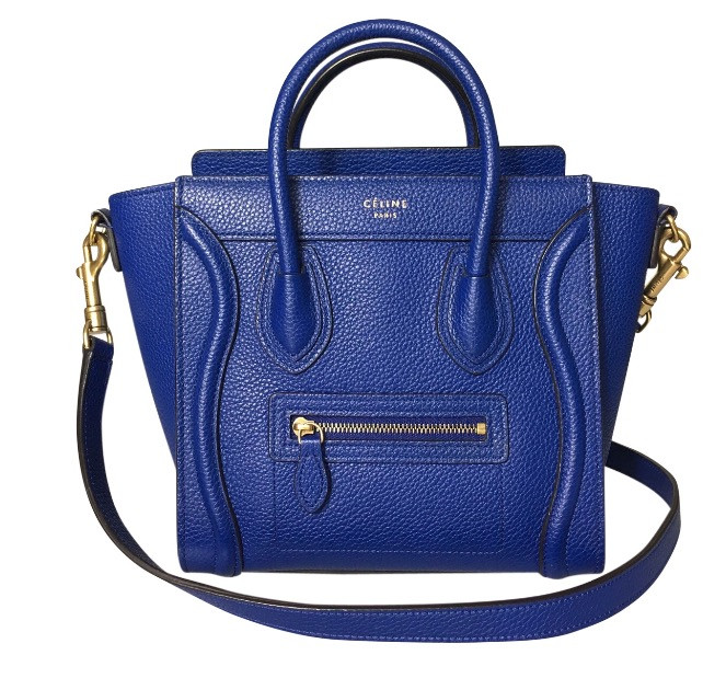 Celine Nano Cobalt Blue Bag | Luxury Fashion Clothing and Accessories