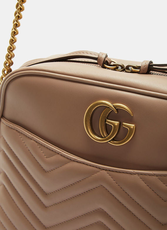 gucci marmont medium matelasse shoulder bag