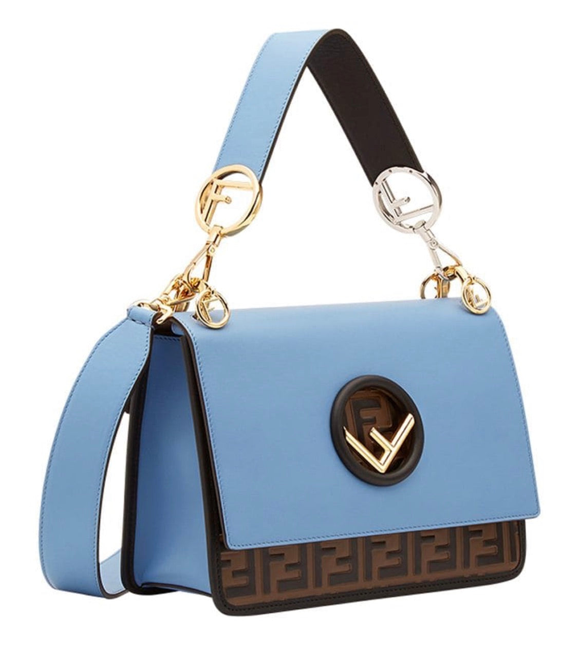 Fendi FF Logo Shoulder Bag