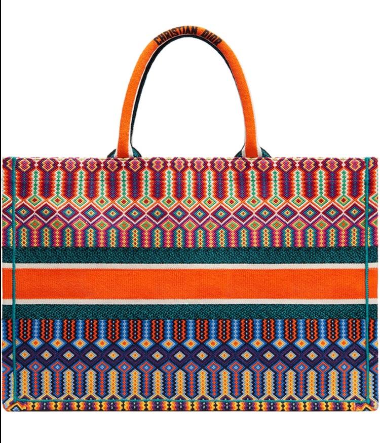 christian dior colorful bag