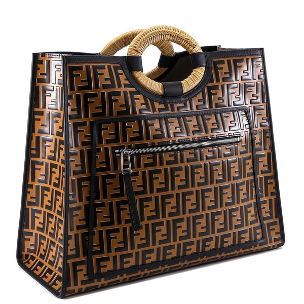 Fendi Runaway FF Embossed Century Shopper Tote – Luxury Next Season