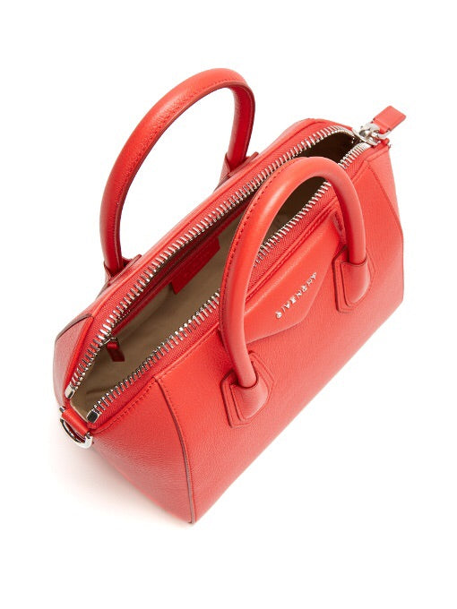 Givenchy Antigona Small Red Bag | Luxury Fashion Clothing and Accessories