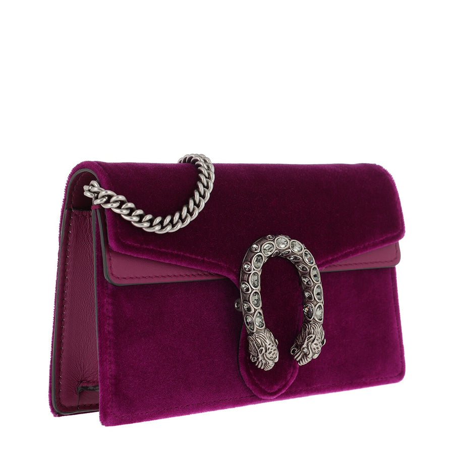 Gucci Dionysus Velvet Super Mini Bag | Luxury Fashion Clothing and Accessories
