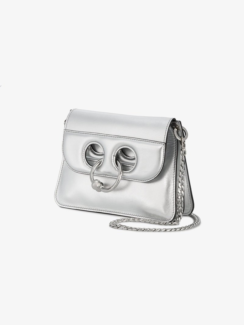 JW Anderson Mini Silver Pierce Bag