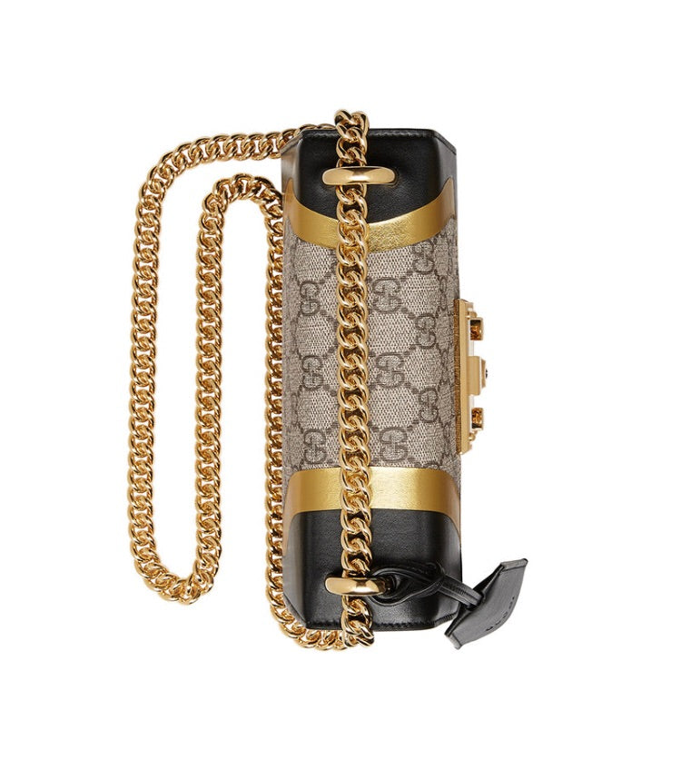 Gucci Padlock GG Supreme Small Bag | Luxury Fashion Clothing and Accessories