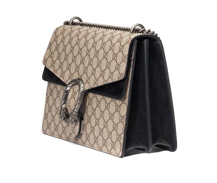 Gucci GG Dionysus Supreme Shoulder Bag | Luxury Fashion Clothing and Accessories