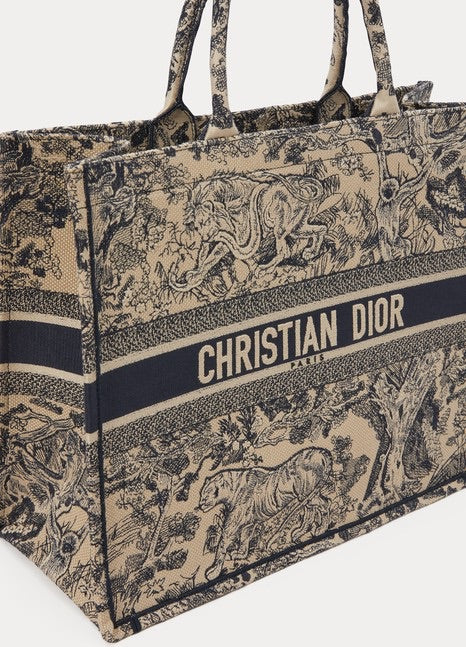 dior toile de jouy book tote