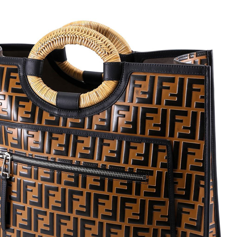 Fendi Runaway FF Embossed Century Shopper Tote | Luxury Fashion ...