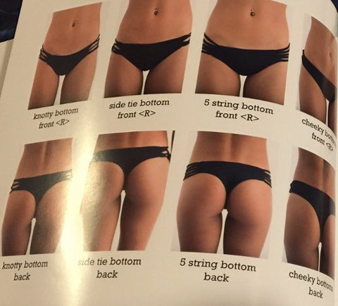 different bathing suit bottom styles