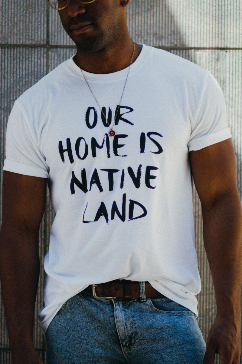 Is Native Land T-shirt – Lloyd Brown