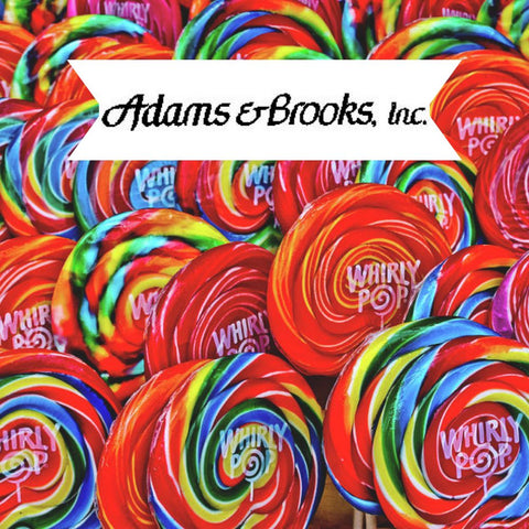 Adams and Brooks Inc Whirly Pop Mini Unicorn Lollipops retro original candy brand candy art