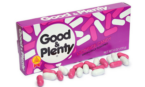 Good And Plenty Licorice Candy Theater Box